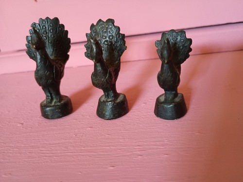 Set three antique burmese - of,