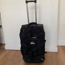 Cox Swain black wheeled duffel