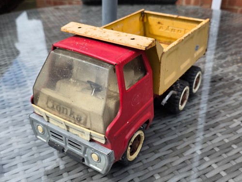 Vintage tonka dump truck red - dump,