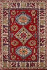 Handmade Wool Red Oriental Rug