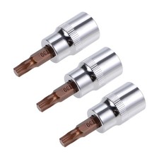 3 Pcs 3/8-Inch Drive Torx T30