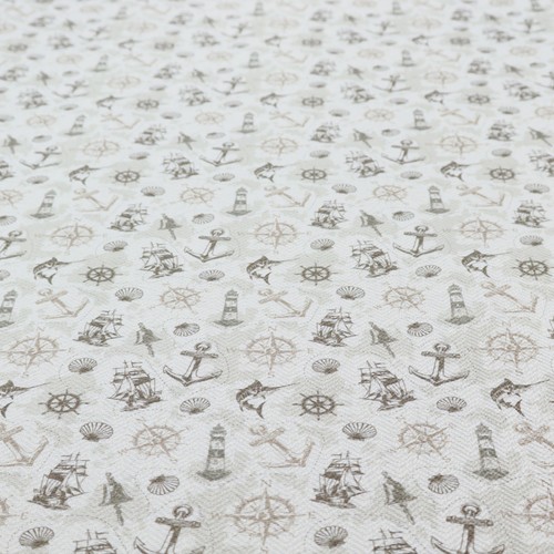 Neutral nautical upholstery - nautical,