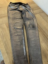 Girls Size 16 Gold Glitter