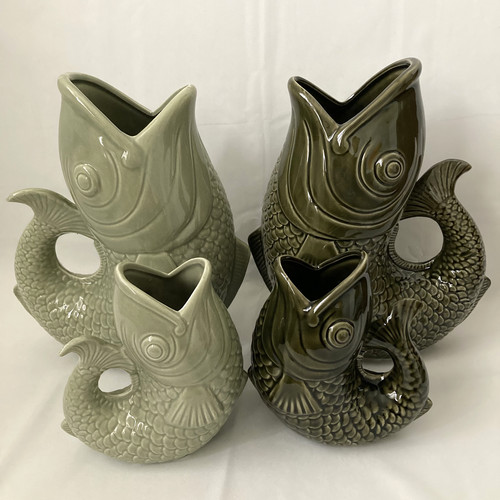 Fish jug vase glug - fish, style