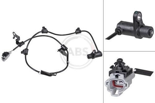 Rear left abs sensor s - left,
