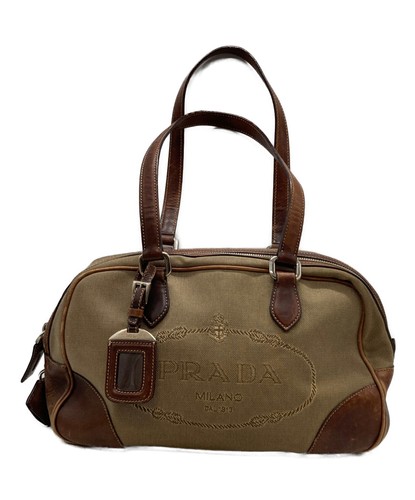 Prada logo jacquard tote - tote, bag