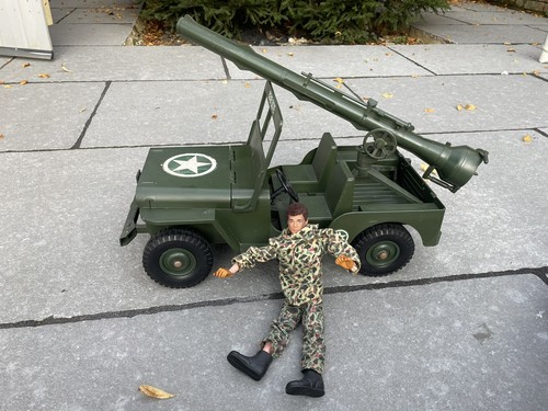 Vintage action man infantry - action,