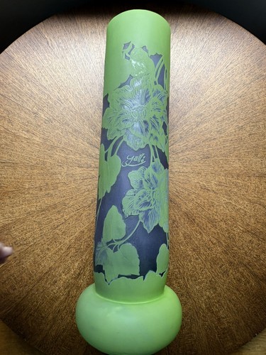 Art nouveau cameo glass - art,