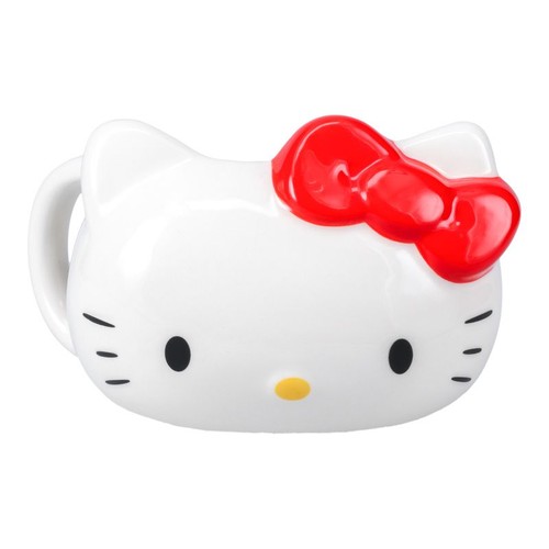 Hello kitty shaped mug - hello,