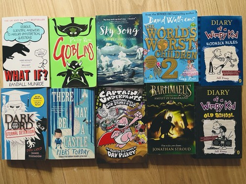 Books mixed teenage young - books,
