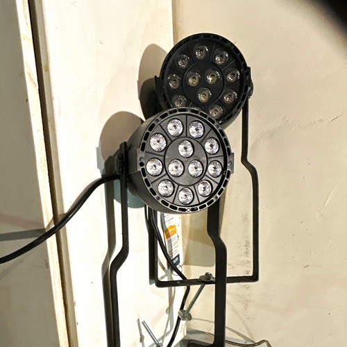Led par wash stage - 2x, lights