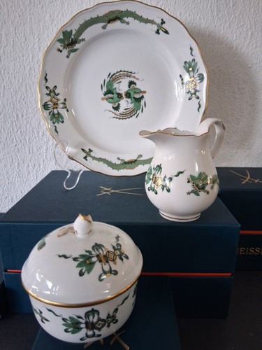 Meissen choice green dragon - green,