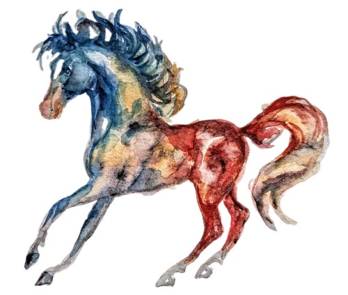 Original watercolor painting