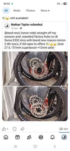 Swiss e532 rims shimano - e532,