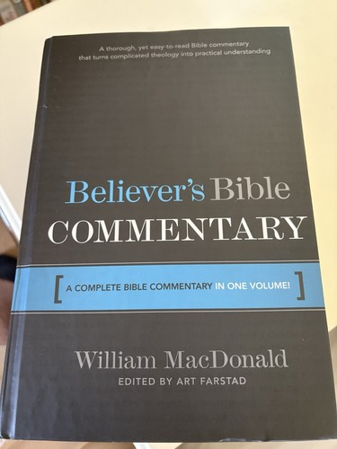 Believer bible commentary - commentary, by