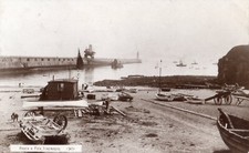 TYNEMOUTH. HAVEN & PIER # 343 IN MONARCH SERIES BY R.JOHNSTON & SON