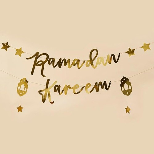 Ramadan kareem gold banner - kareem,