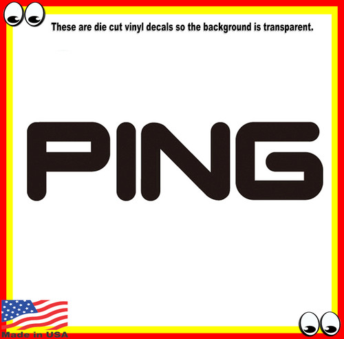 Ping golf decal sticker logo - ping,