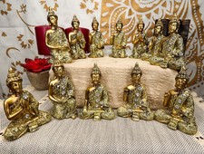 Golden Miniature Meditating