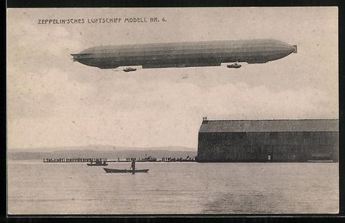 Zeppelin airship model no - airship,