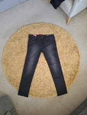 GAS BLACK WASH SKINNY JEANS