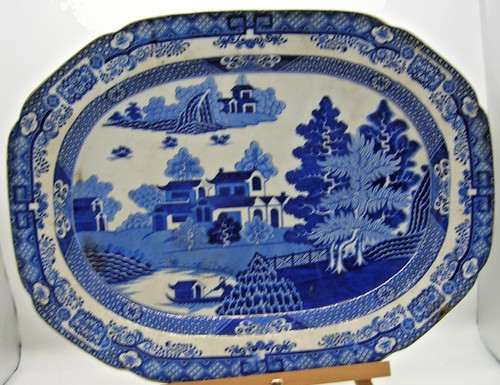 Staffordshire ironstone large - staffordshire,
