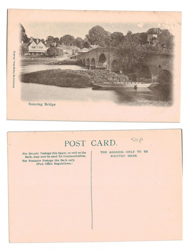 Vintage postcard sonning - -,