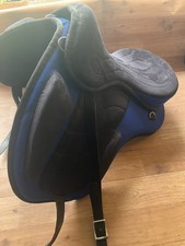 17” black and blue treeless