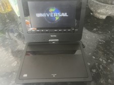 Technika 7" Portable DVD Player (Model TKD7PDVDAW11) Swivel Screen TESTED 