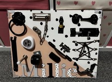 Personalised ‘Millie’ Sensory/Busy Board