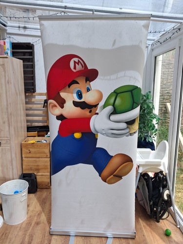 Mario video game roller - video,