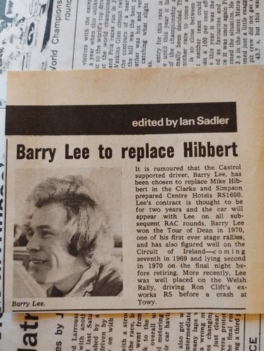 Sk256 ephemera 1973 article - sk256,