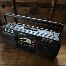 Sharp Wq-t234 Stereo Cassette Tape Recorder Player boombox