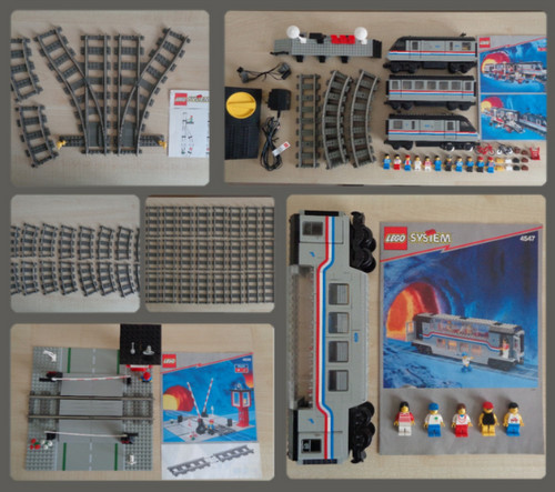 Lego trains 4558 - trains, 9v