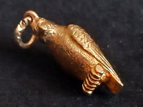 9ct gold heavy - charm, of