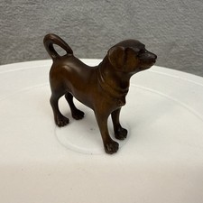 Hand Carved Netsuke Boxwood Standing Dog figure - 2.5”