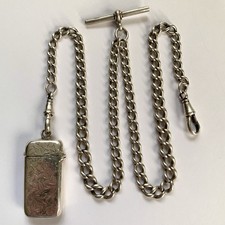 Antique Sterling Silver Double
