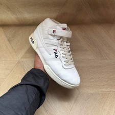 Fila F13 Perf Hi Top Trainer White UK7 Men’s  Sneaker Shoe S10578