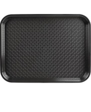 Kristallon P501 Foodservice Tray Black Serving Fast Food Tray 415Wx305Dx20Hmm