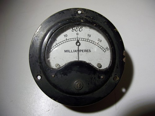 30ma amp meter - meter, +0-