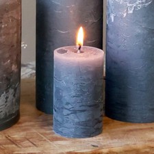 Macon Rustic Pillar Candle -