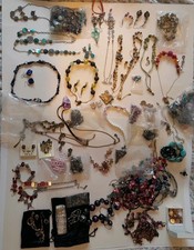Costume jewellery job lot gold - costume,