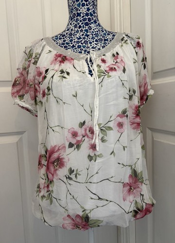 Rosemarine silk blend blouse - rosemarine,