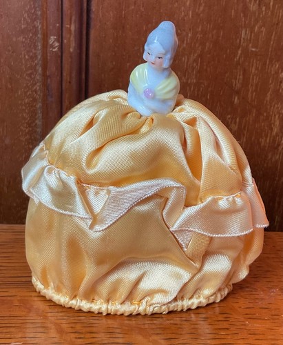 Vintage porcelain half doll - vintage,