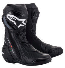 Alpinestars Supertech R Vented Motorcycle Motorbike Sport Racing Boots Black