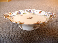ROYAL WORCESTER PEKIN PATTERN COMPOTE DISH 1926