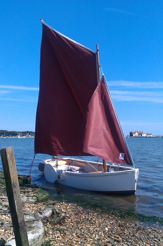 12ft grp sailing dinghy - in, a