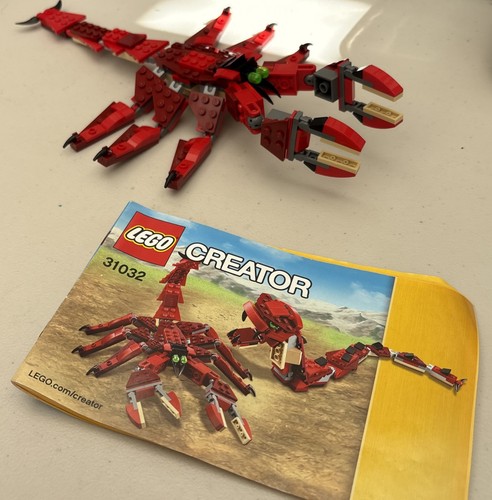 Lego creator red creatures - lego,