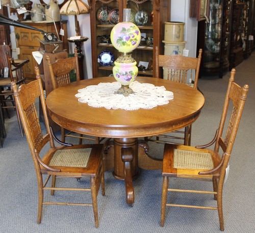 Antique round oak - antique,
