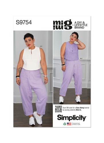 Simplicity 9754 sewing pattern - simplicity,